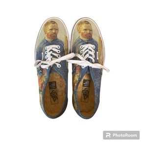 Vans VINCENT VAN GOGH Museum AUTHENTIC 'SELF-PORTRAIT' US 9.5